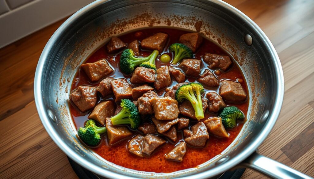 Beef Broccoli Sauce Preparation