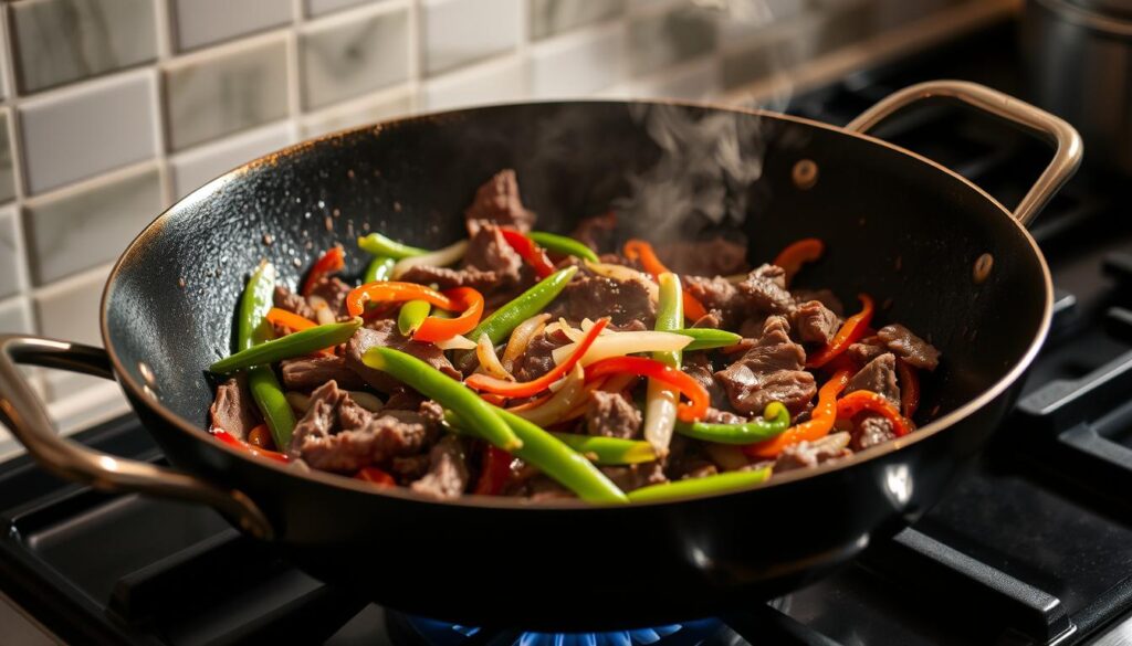 Beef Stir Fry Cooking