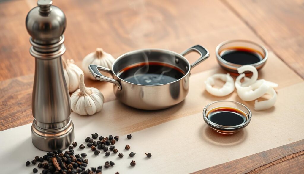 Black Pepper Sauce Preparation