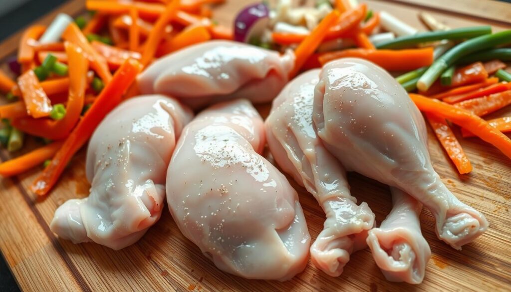 Chicken Preparation for Stir-Fry