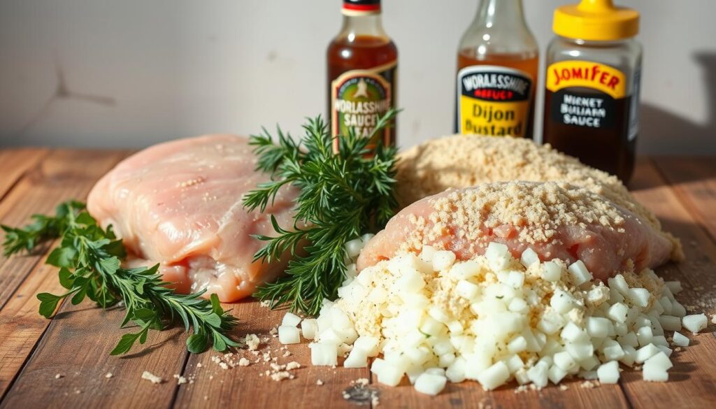 Chicken Salisbury Steak Ingredients