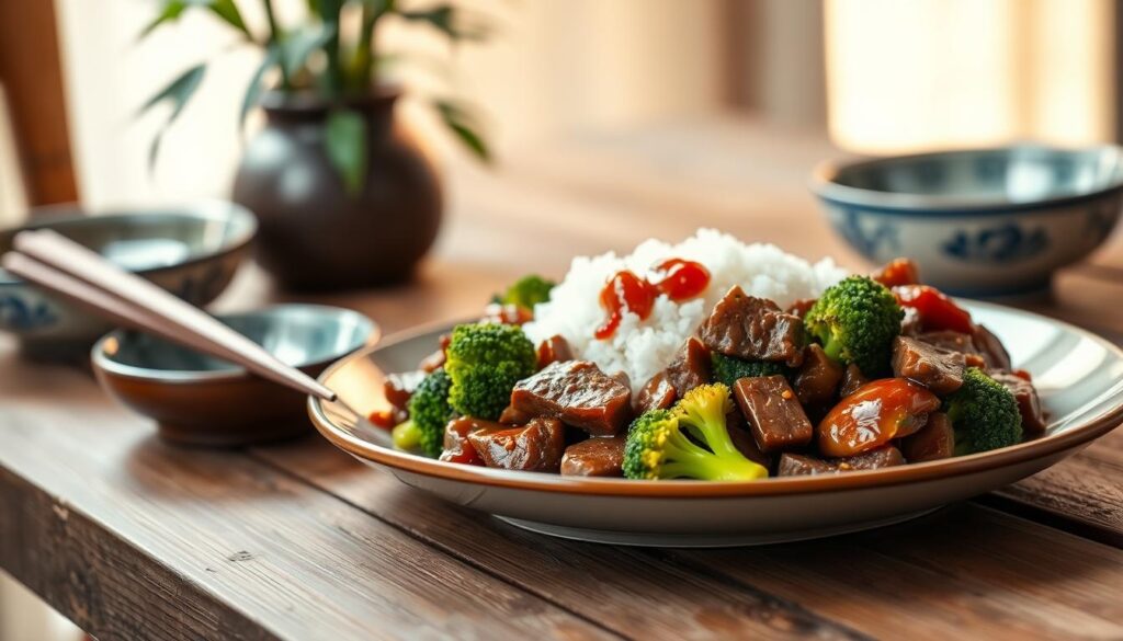 Chinese Beef and Broccoli Family Meal