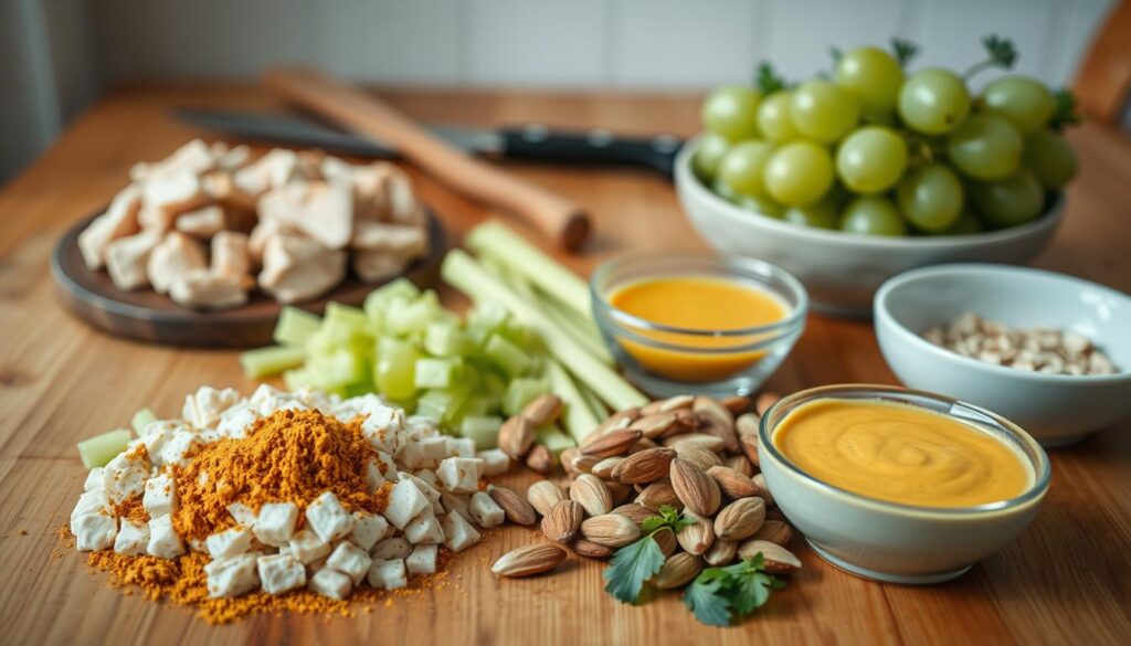 Ina Garten curry chicken salad ingredients