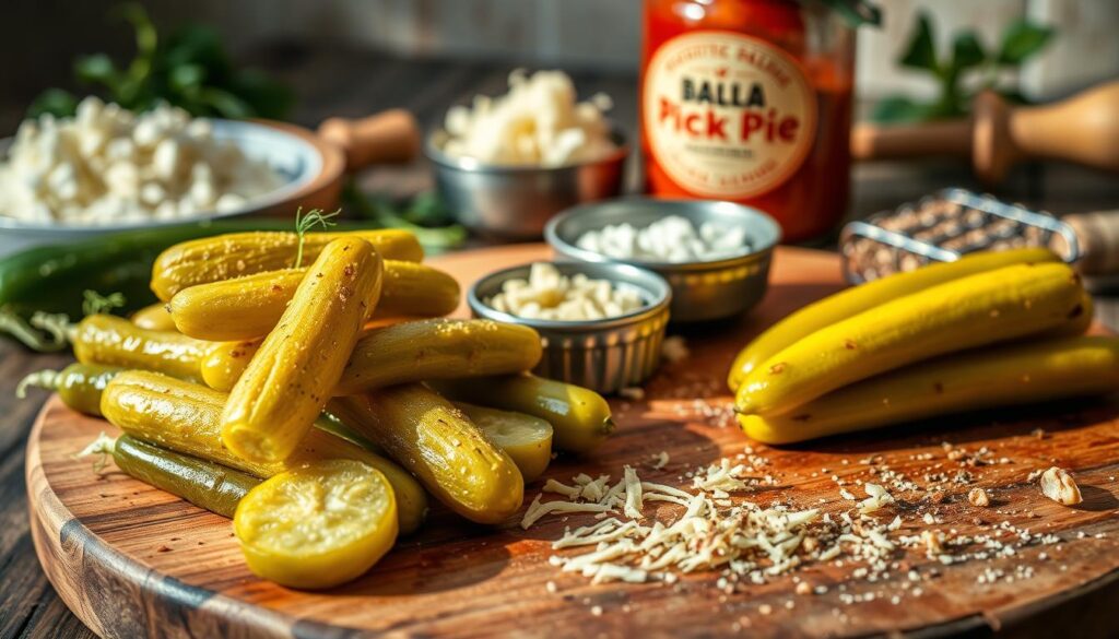 Pickle Pie Pizza Ingredients