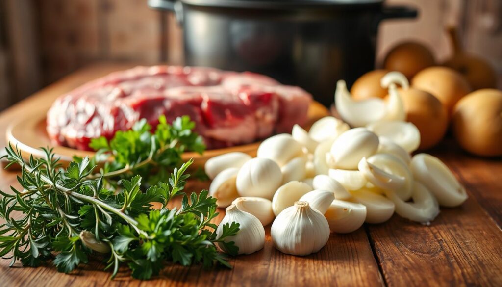 Beef Pot Roast Ingredients