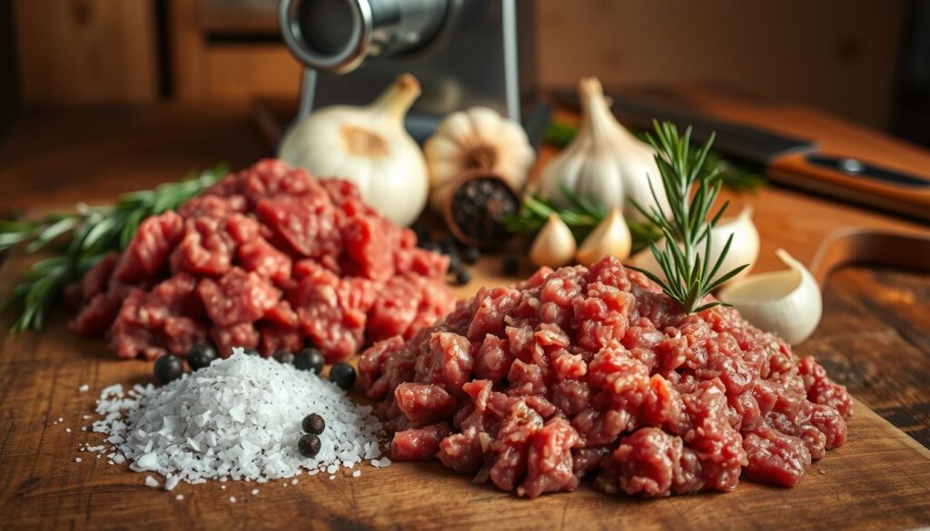 Chopped Steak Ingredients