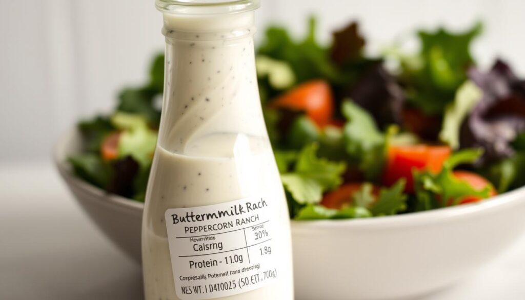 Healthy Buttermilk Peppercorn Ranch Salad Dressing Nutrition