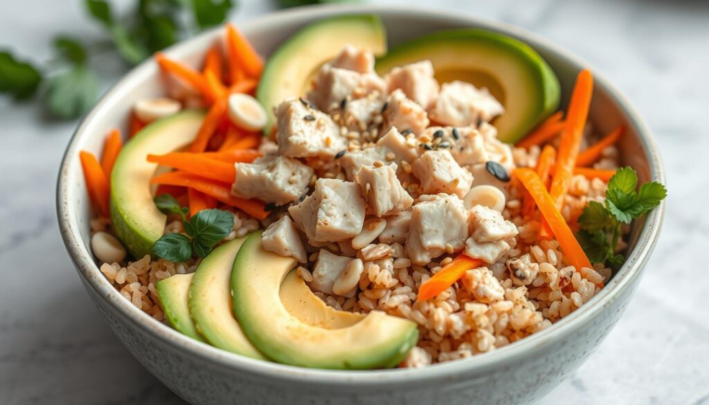 Healthy Tuna Grain Bowl Nutrition