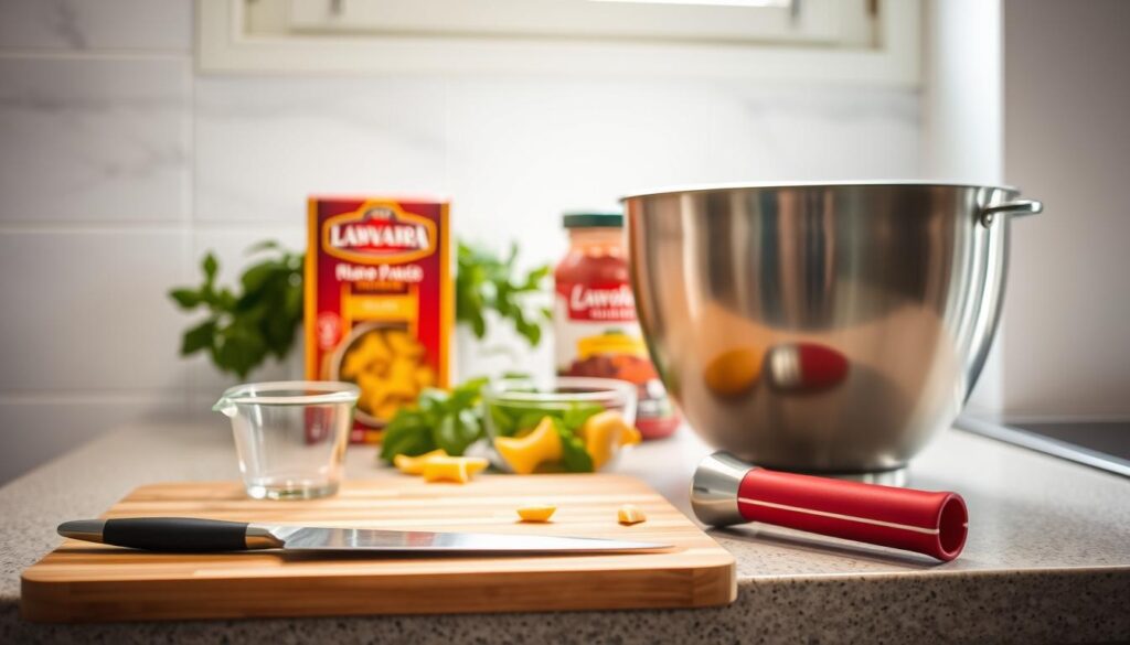 Kitchen Tools for Beef Pasta Recipe