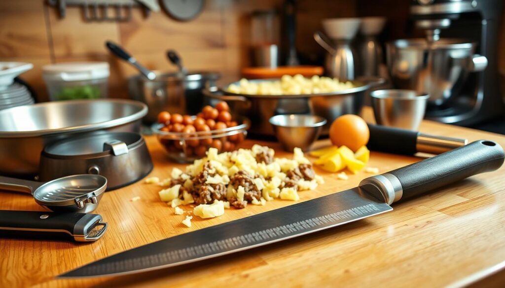 Kitchen Tools for Hamburger Potato Casserole