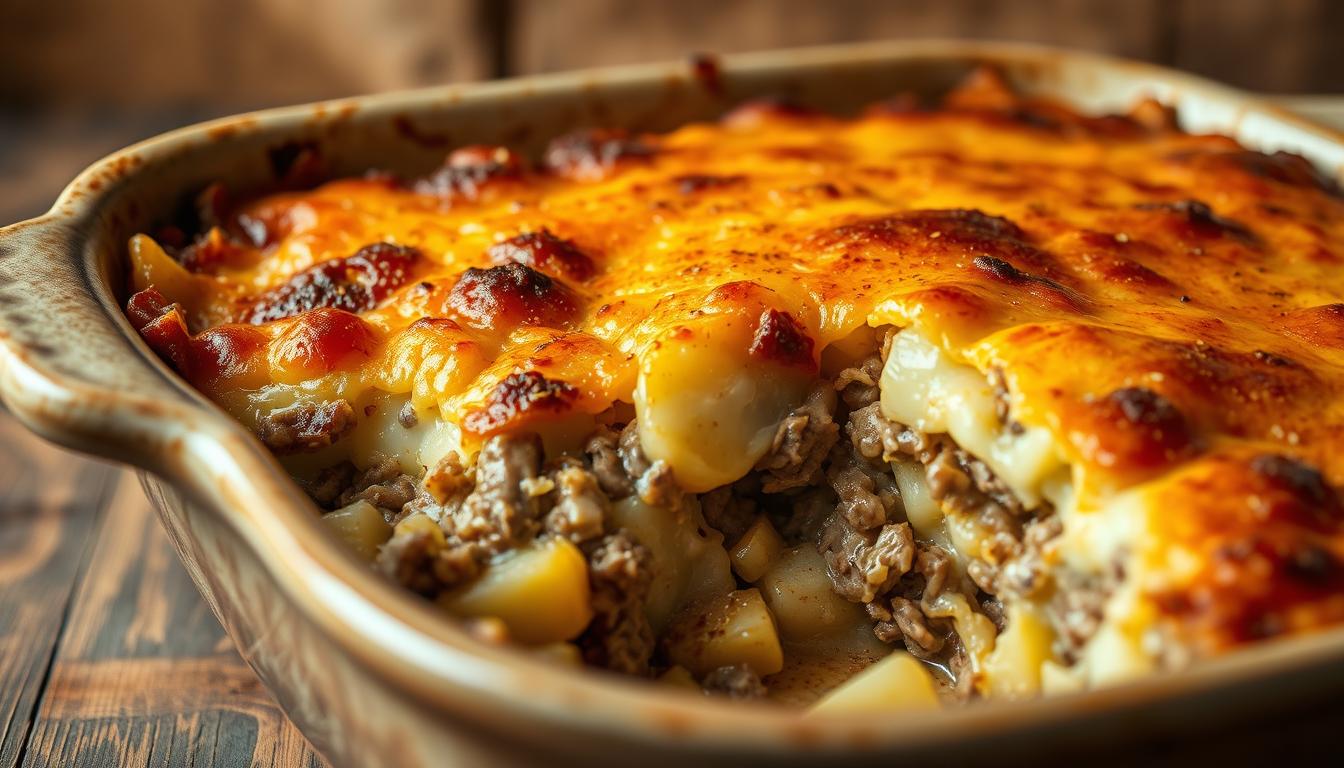 hamburger potato casserole